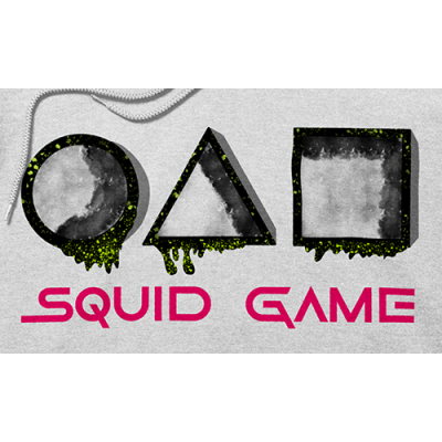 Суичър унисекс без цип SQUID GAME - SQUID GAME TV Logo